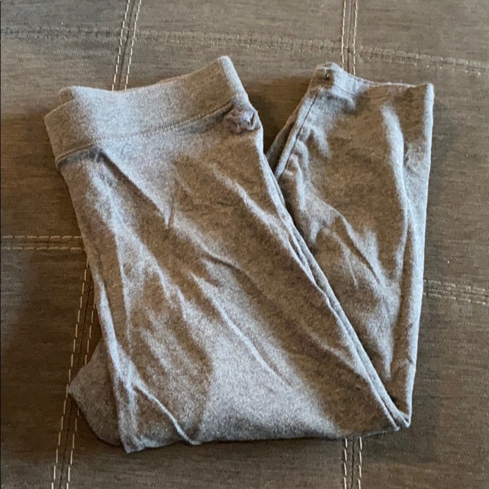 VS Pink gray crop leggings